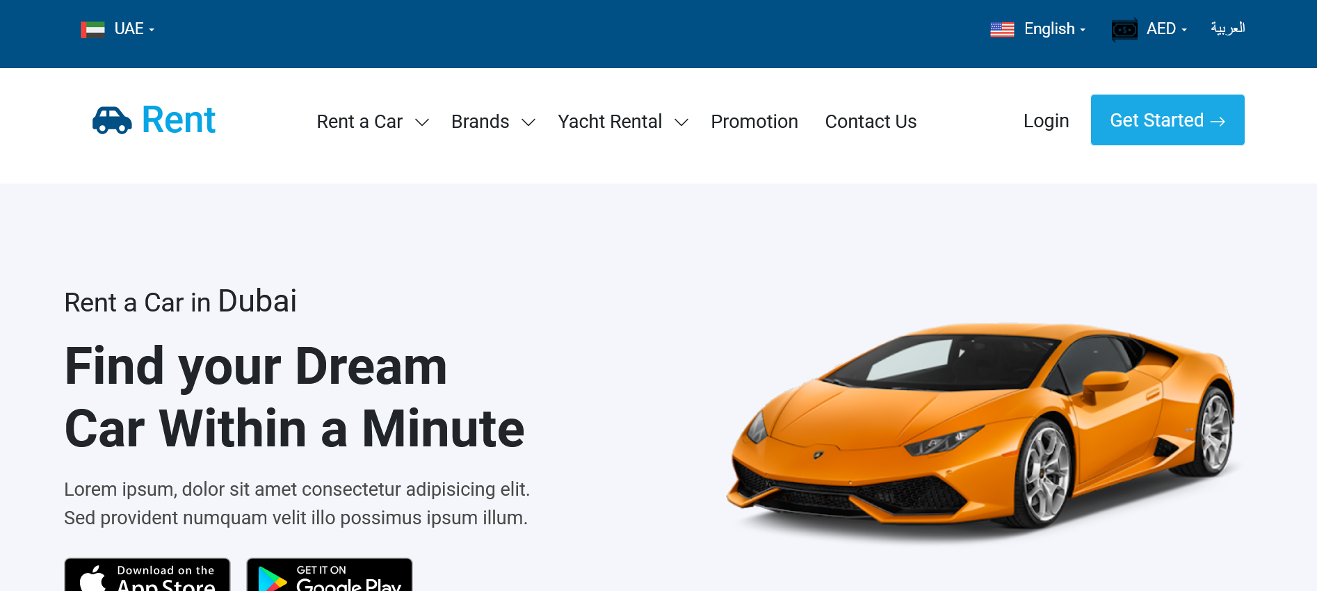 Car Rental Site