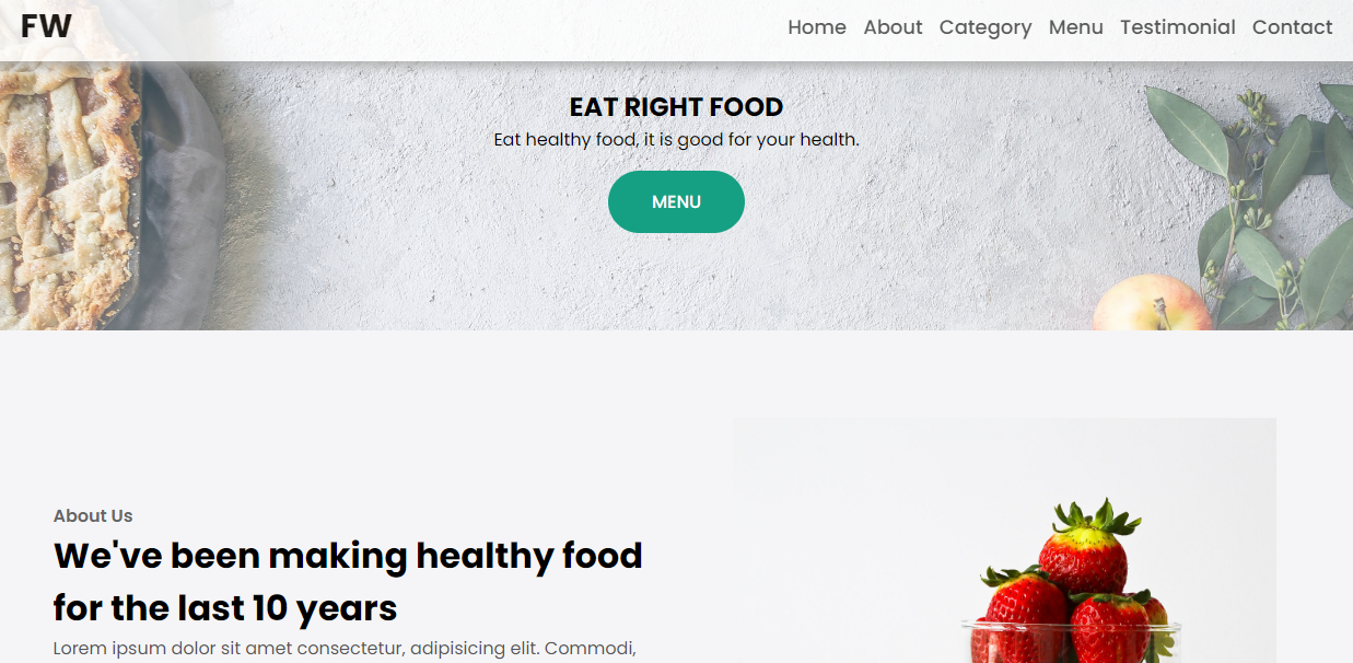 Food Ordering Site